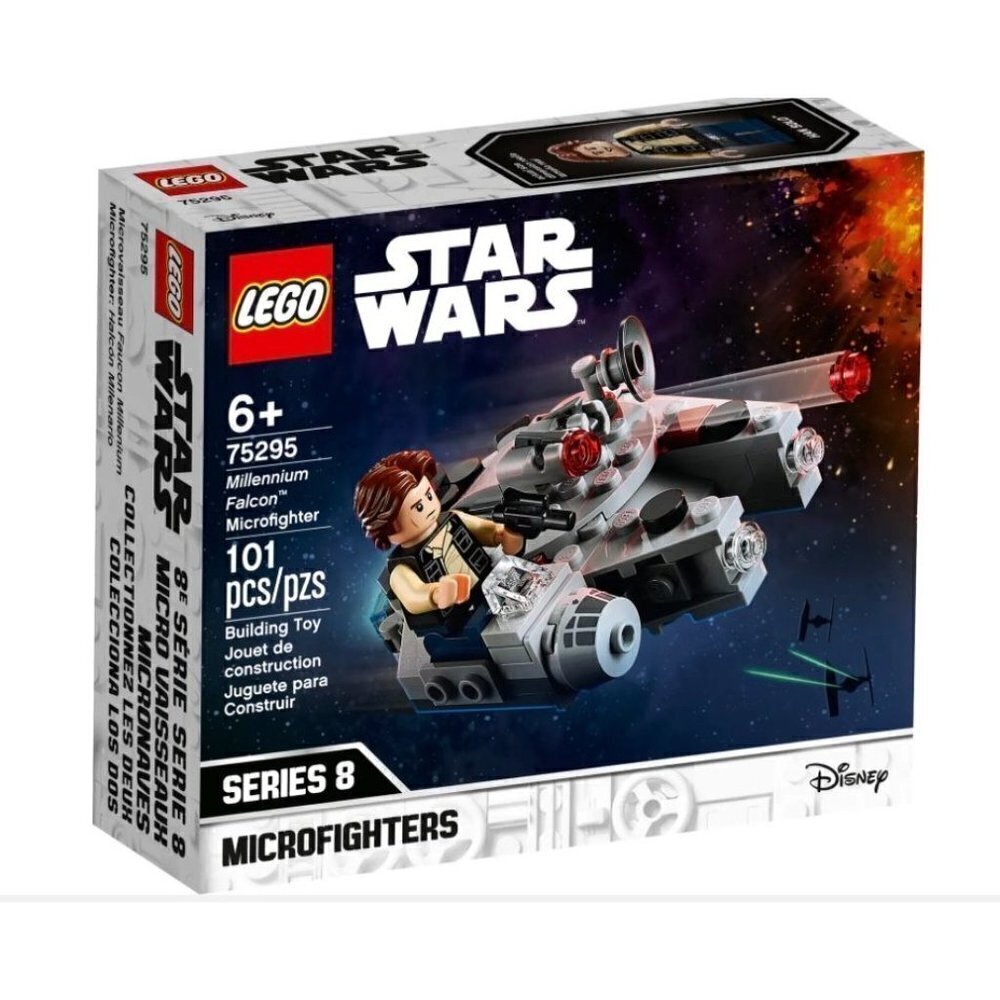 LEGO Star Wars Millennium Falcon Microfighter 75295 Building Kit 101 Pcs